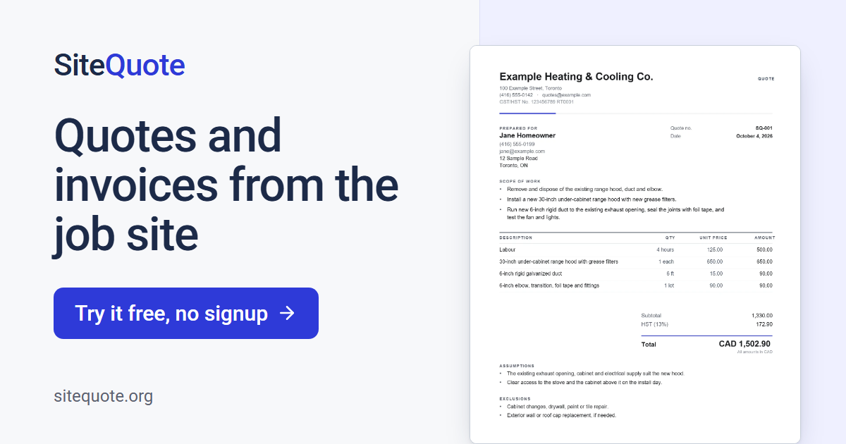 Looking for contractors and handymen to beta test a quote + invoice app I built (free)